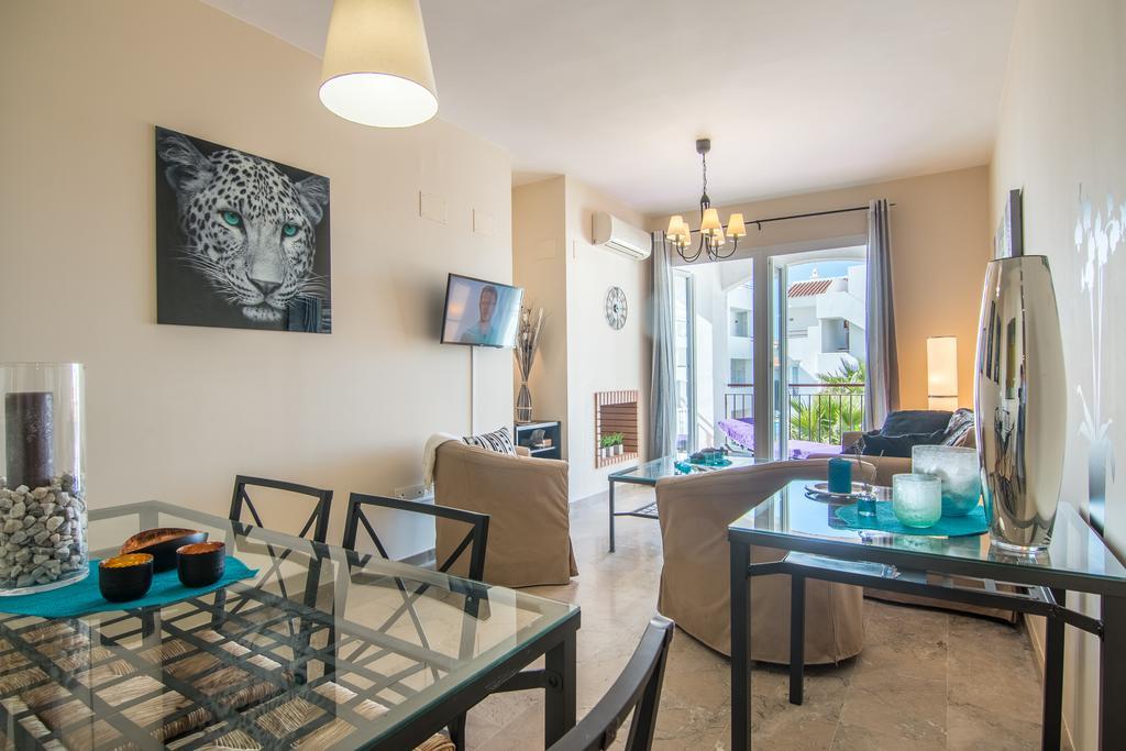 2144-Superb 2 bedrooms with terrace&pool Manilva Buitenkant foto